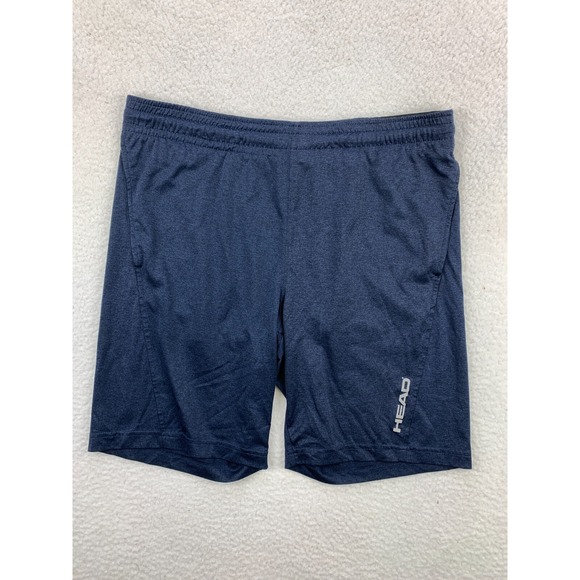 HEAD Men's Small Navy Blue Tennis‎ Shorts Pockets Drawstring Gymwear - Picture 1 of 10